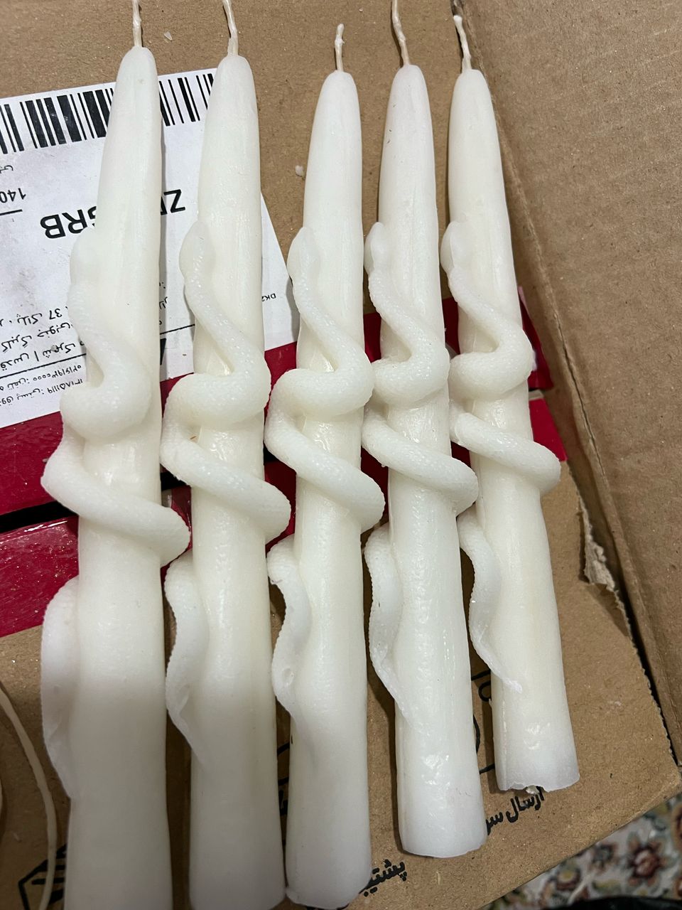 فروش شمع و سنگ مصنوعی